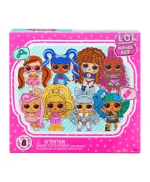 L.O.L. Surprise! Hair Hair Hair Dolls Assorted in PDQ 1 Dolls Assorted - 9.5cm