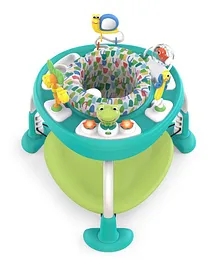 Bright Starts Bounce Bounce Baby 2-in-1 Activity Jumper and Table - Playful Pond