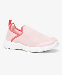 Oaklan by ShoeExpress Textured Slip On Walking Shoes - Pink