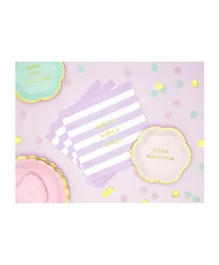 PartyDeco Yummy Napkins Good Vibes Only - Pack of 20