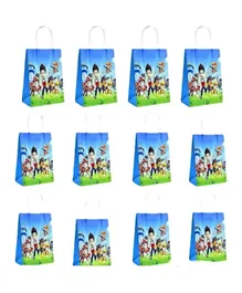 Highland Paw Patrol Gift Bags for Birthday Party - 12 Pieces