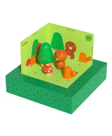 Mideer Space Forest 3D Board Game - 2 Players