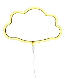 A Little Lovely Company Neon Cloud Light - Yellow