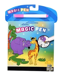 Magic Animal Drawing Book And Pen Liquid Pen Brings The Colours Out Of The Page