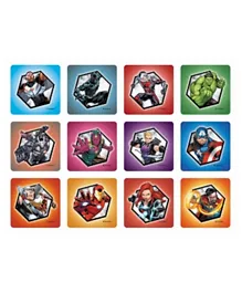 TREFL 2W1 + Memos Heroes In The Action Marvel Avengers Puzzles -  102 Pieces