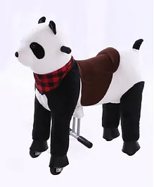 TobysToy Gidygo Ride-on Cycle Kids Operated Animal Riding Panda - Black