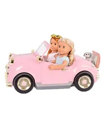Our Generation Retro Car For 45.7cm Doll - Pink