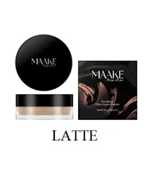 MAAKE Pro Misty Filter Loose Powder Latte - 8.3g