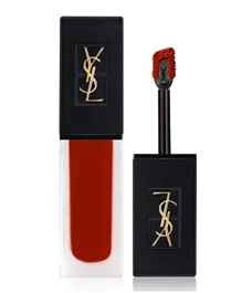 Yves St. Laurent Tatouage Couture Velvet Cream Velvet Matte Stain 211 Chili Incitement Lipstick- 6mL