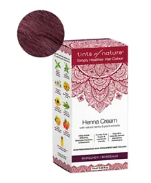 Tints Of Nature Henna Cream - Burgundy - 70 ML