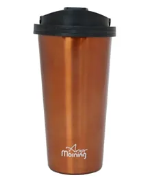 Any Morning  Stainless Steel Insulated Coffee Tumbler Copper - 500mL