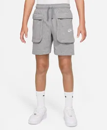 Nike Front Pocket Cargo Shorts - Grey