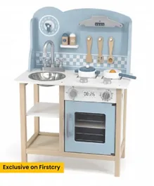 PolarB Wooden Kitchen Set with Accessories  - Blue