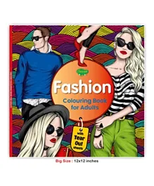 Fashion Colouring Book For Adults - English