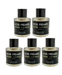 Lalique Noir Premier Rose Royale Mini EDP Set - 5 Pieces