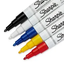 Elmers Sharpie Oil Based Paint Markers Fine Point - Pack of 5