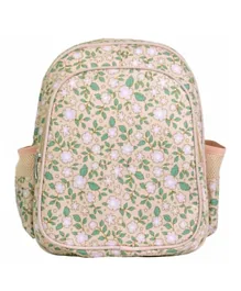 A Little Lovely Company Blossoms Pink Insulated Backpack - 10.6 Inches