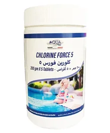 Aqua Action Chlorine Force 200g x 5 Tablets