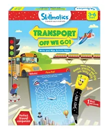 Skillmatics Transport Off We GoActivity Mats - Multicolour