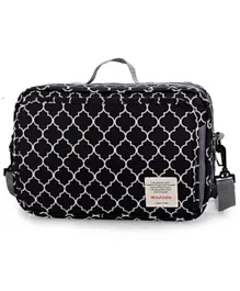 Little Story Baby Diaper Changing Clutch Kit - Black