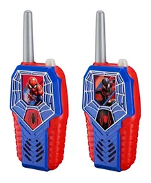 KIDdesigns Marvel Spider Man Deluxe FRS Walkie Talkies - 2 Pieces