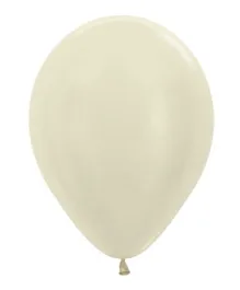 Sempertex Round Latex Balloons Stain Lvory - Pack of 50