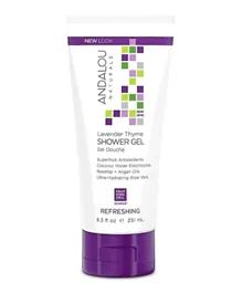 Andalou Naturals Refreshing Lavender Thyme Shower Gel - 251ml