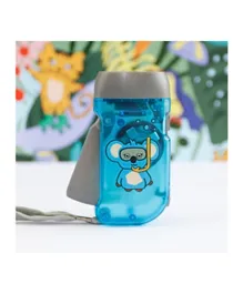 Milk&Moo Cool Koala Dynamo Hand Crank Flashlight - Blue