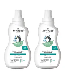 Attitude Little Ones Laundry Detergent Pack of 2 - 1.05L Each