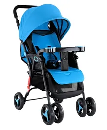Baby Plus Stylish Stroller and Pram - Blue