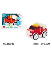 Rollup Kids Touch & Go Utility Vehicles 31801B - Red