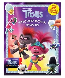 Phidal Dreamworks Trolls Sticker Book Treasuries - Multicolour
