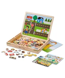 Melissa & Doug Magnetic Matching Picture Game Multicolor - 119 Pieces