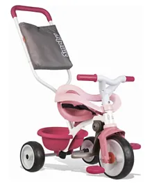 Smoby Be Fun Comfort Tricycle - Pink
