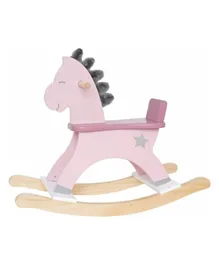 Jabadabado Wooden Rocking Horse - Pink