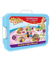 Motion Sand Deluxe Bucket Cookie & Cake Playset - 1000g