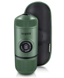 Wacaco Elements Nanopresso Portable Espresso Maker with Protective Case - Moss Green