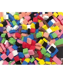 Creativity Intl Foam Mosaic Tiles of Assorted colours - Pack of 500
