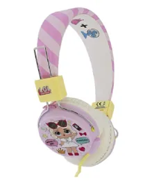 OTL On Ear Folding Headphone LOL Glam Club - Pink
