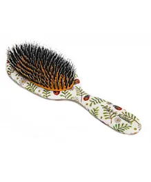 Rock & Ruddle Ladybirds Small Hairbrush - White