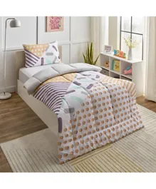 HomeBox Playland Whimsical Kapas 2-Piece Cotton Single Comforter Set