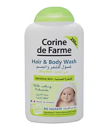 Corine De Farme Baby Hair & Body Wash - 250mL