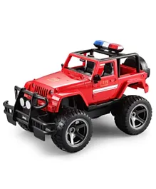 Double E 1:12 Jeep Fire Rescue - Red