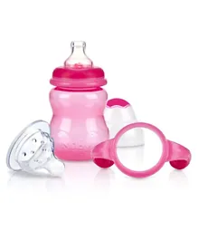 Nuby Training bottle with Wide Neck Pink  - 240ml