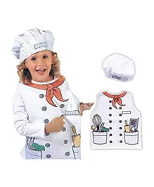 Brain Giggles Chef Costume Kids Dress up Cosplay