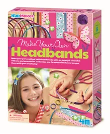 4M Make Your Own Hairbands  - Pink