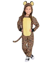 Costumes USA Party Centre Leopard Zipster Costume - Multi Color