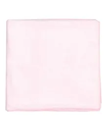 Night Angel Baby Bath Towel Super Soft - Baby Pink