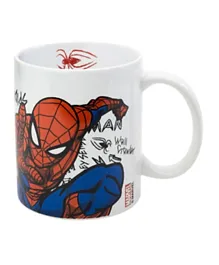 Marvel Spiderman Urban Web Ceramic Mug - 325 mL