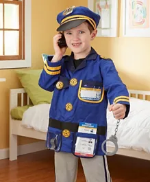 Melissa and Doug Police Officer Role Play Set - Blue